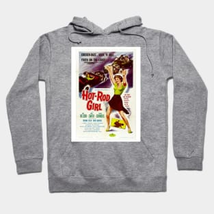 Vintage Movie - Hot Rod Girl Hoodie